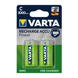 Baby akkumulátor 1.2V 3000mAh nikkel-fém-hidrid LR14 Baby(C/R14) C R2U Power VARTA