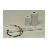 Baby akkumulátor 2 db, rúd kivitel, vezetékkel 2.4V 1500mAh Baby(C/R14) ECOLIGHT