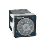 Beépíthető időrelé 2-funkciós 0,02s-300h 2-v 24-240V50Hz 5A 24-240VDC Zelio RE48 Schneider