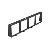 Beépítőkeret 4x1 4-modul 184mm 48mm x 4mm MT45V 4 OBO-BETTERMANN