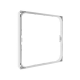 Ráépítőkeret mélysugárzóhoz lapos fehér műanyag 225mm 225mm x DL Slim Frame SQ 210 WT LEDVANCE