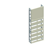 Beépítőkészlet 1350mmx 750mmx 210mm 27-kalapsín 12-modul/sín kivágottfedlél ALPHA 400 SIEMENS