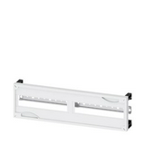 Beépítőkészlet 150mmx 500mmx 2-kalapsín 12-modul/sín kivágottfedlél ALPHA 160 SIEMENS