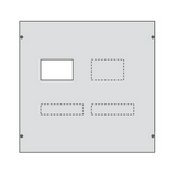 Beépítőkészlet 2x LSI400/630A kompakt megszakítóhoz függőleges 600mmx 600mmx 100mm Quadro Hager