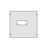 Beépítőkészlet h1000 kompakt kész. függ. 600mm 600mm x 200mm Quadro Hager