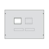 Beépítőkészlet h630 LSI komp. megszakítóhoz függ. 600mm 800mm x 80mm Quadro Hager