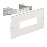 Beépítőkészlet moduláris 1-kalapsín 10-modul/sín 150mm 350mm x 15mm Quadro Hager