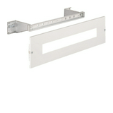 Beépítőkészlet moduláris 1-kalapsín 24-modul/sín 150mm 600mm x 15mm Quadro Hager