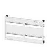 Beépítőkészlet R15 300mmx 500mmx 4-kalapsín 12-modul/sín kivágottfedlél ALPHA 160 SIEMENS