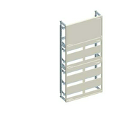 Beépítőkészlet REG 1050mmx 250mmx 210mm 7-kalapsín 12-modul/sín kivágottfedlél ALPHA 400 SIEMENS