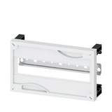 Beépítőkészlet REG 150mmx 250mmx 1-kalapsín 12-modul/sín kivágottfedlél ALPHA 160 SIEMENS