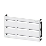 Beépítőkészlet REG 450mmx 750mmx 9-kalapsín 12-modul/sín kivágottfedlél ALPHA 400/630 SIEMENS