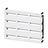 Beépítőkészlet REG 600mmx 750mmx 12-kalapsín 12-modul/sín kivágottfedlél ALPHA 400/630 SIEMENS