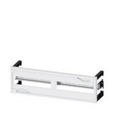 Beépítőkészlet REG R15 150mmx 500mmx 2-kalapsín 12-modul/sín kivágottfedlél ALPHA 400/630 SIEMENS
