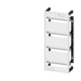 Beépítőkészlet REG R15 600mmx 250mmx 4-kalapsín 12-modul/sín kivágottfedlél ALPHA 400/630 SIEMENS