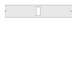 Beépítőkészlet x160/HDA/HHA/HNA megszakító vízsz  Quadro Hager