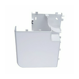 Bepattintható kábelcsatorna L-idom 105x50-hez emelkedő/süllyedő 90° fehér műanyag DLP LEGRAND