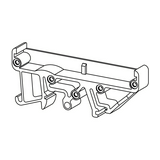 Bepattintható láb 10mm-sz sárga tokozathoz szerelőláb RF RS 70 LI/A2/O.SG OR Weidmüller
