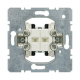 Berker Modul 105 2x1P csillárkapcsoló betét adapterrel süllyesztett rugós 2- billentyű/gomb Hager