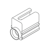 Betápkapocs fázissínhez 35mm2-vezetőhöz(max.) ES/35-S/G Pollmann