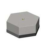 Betontalp d16mm felfogórúdhoz lábazat menetes beton 203mm-átmérő 101 ST OBO-BETTERMANN