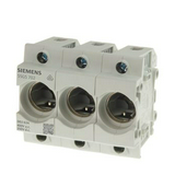Biztosítóaljzat NEOZED 3P D02 63A 400V  burkolattal kalapsínre SENTRON SIEMENS