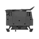 Biztosítós sorkapocs TS35 fekete G-biztosítóbetét 5x20mm 6.3A WSI 4/LD 140-250V AC/DC Weidmüller