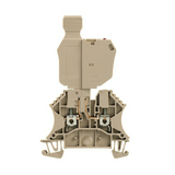 Biztosítós sorkapocs TS35 bézs G-biztosítóbetét 5x20mm csavaros 6.3A WTR 2.5/SI LD 36V Weidmüller