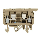 Biztosítós sorkapocs TS35/32 5x20, 5x25 mm bézs kalap-/G-sín STK 1/LED(RD)/230V DC BG CONTA-CLIP