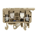 Biztosítós sorkapocs TS35/32 5x20, 5x25 mm bézs kalap-/G-sín STK 1/LED(RD)/24V DC BG CONTA-CLIP