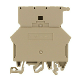 Biztosítós sorkapocs TS35/32 6,3x25, 6,3x32 mm bézs kihajtható-aljzat 10A SIK 10/Z BG CONTA-CLIP