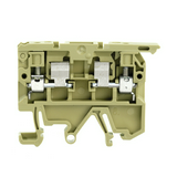 Biztosítós sorkapocs TS35 bézs G-biztosítóbetét 5x20mm kihajtható-aljzat 6.3A ASK 1/EN Weidmüller