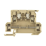 Biztosítós sorkapocs TS35 bézs G-biztosítóbetét 5x20mm billenthető-aljzat KDKS 1/35 Weidmüller