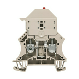 Biztosítós sorkapocs TS35 bézs G-biztosítóbetét 5x20mm csavaros WSI 6/LD 30-70V DC/AC Weidmüller