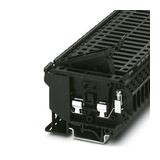 Biztosítós sorkapocs TS35/32 5x20, 5x25, 5x30 mm fekete kalap-/G-sín UK  5-HESI PHOENIX CONTACT