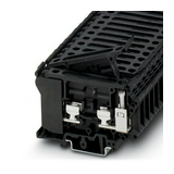 Biztosítós sorkapocs TS35/32 6,3x32 mm fekete kihajtható-aljzat 10A UK  6,3-HESI PHOENIX CONTACT