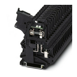 Biztosítós sorkapocs TS35 5x20mm fekete kihajtható-aljzat UT 4-HESILED 24 (5X20) PHOENIX CONTACT