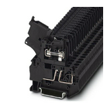 Biztosítós sorkapocs TS35 5x20mm fekete G-biztosítóbetét 5x20mm ST 4-HESI (5X20) PHOENIX CONTACT