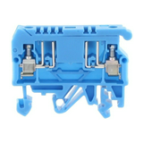 Biztosítós sorkapocs TS35/32 5x20, 5x25 mm kék G-biztosítóbetét 5x20mm 6.3A STK 2 BU CONTA-CLIP