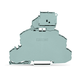 Biztosítós sorkapocs TS35 5x20mm szürke G-biztosítóbetét 5x20mm billenthető-aljzat 6.3A WAGO