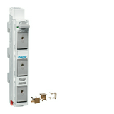 Biztosítós szakaszoló 60mm-síntávú gyűjtősínre 3P D02 63A 400V L Hager