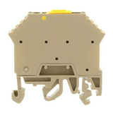 Bontható sorkapocs 10A 400V csavaros csavaros bézs 0,2-4mm2/sokerű TRK 1,5 BG CONTA-CLIP