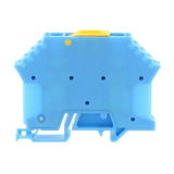 Bontható sorkapocs 10A 400V csavaros csavaros kék 0,2-4mm2/sokerű TRK 1,5/15 BU CONTA-CLIP