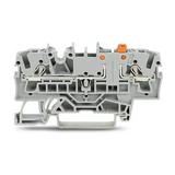 Bontható sorkapocs 16A 400V rugószorításos rugószorításos kék 0.25-4mm2/sokerű WAGO