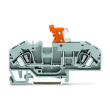 Bontható sorkapocs 30A 400V rugószorításos rugószorításos szürke 0.2-6mm2/sokerű WAGO