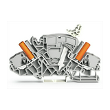 Bontható sorkapocs 30A 500V rugószorításos rugószorításos szürke 0.5-10mm2/sokerű WAGO