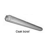 Búra 2x36W V3 porpáramentes lámpatesthez szimmetrikus direkt fénykilépés PC DIFFUSER MODUS