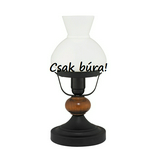 Búra 60w izzós csillárhoz (7072, 7077...79) szimmetrikus direkt fénykilépés Petronel RÁBALUX