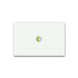Busch-priOn KNX nyomógomb 1gomb süllyesztett üveg fehér IP21 6340-811-101-500 ABB