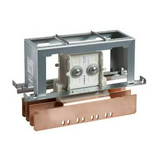 Síncsatlakozó blokk Canalis 4P 1600A NS-NT-hez 600mmx 410mmx 285mm fém nemesacél Prisma Schneider